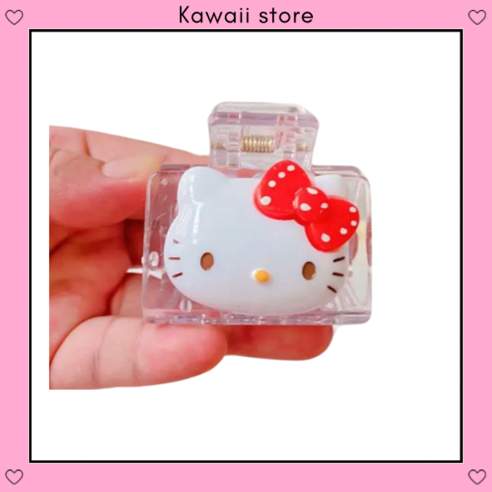 مشبك شعر hello kitty
