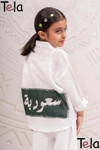 قمصان كتان كم طويل