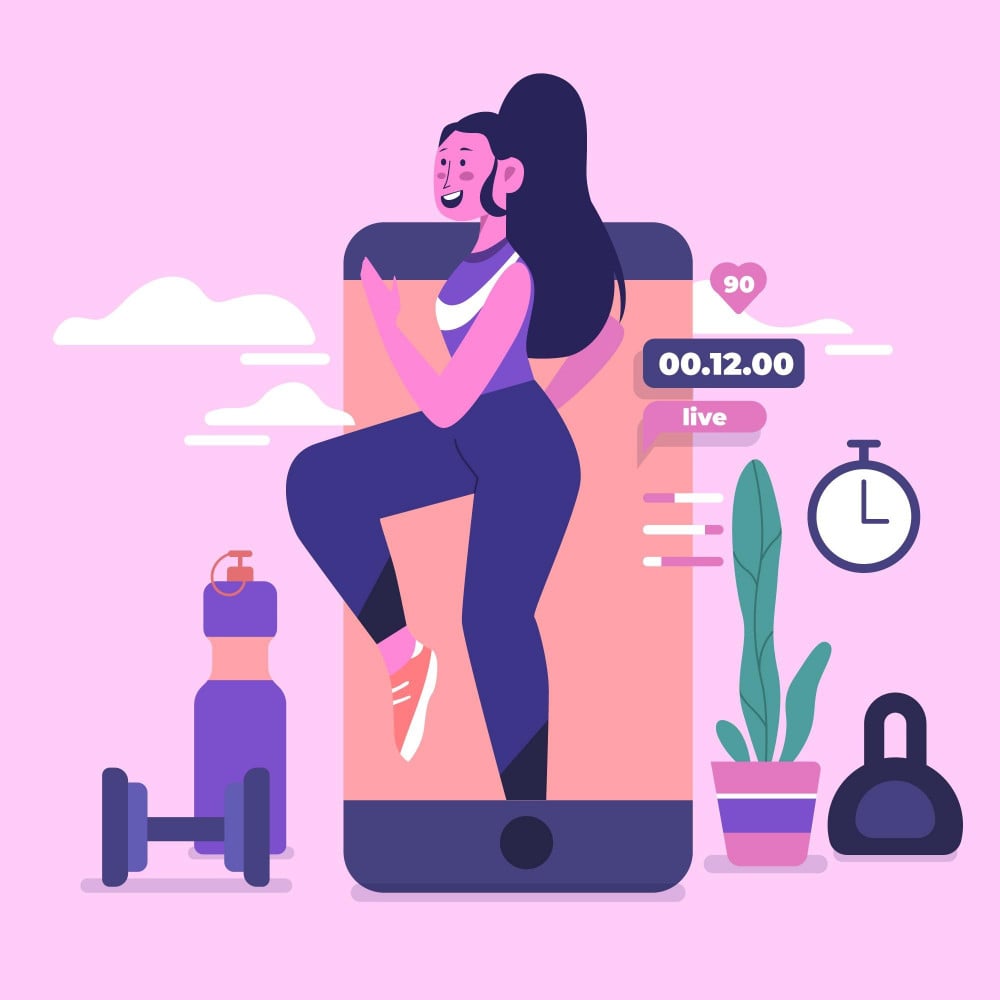 التمارين وقت الدورة الشهرية