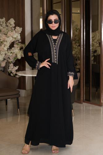 عباية مطرزه ع الكم والامام