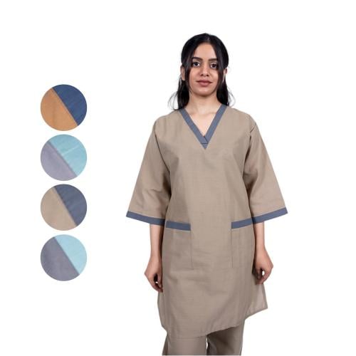 زي عاملة منزلية قطني