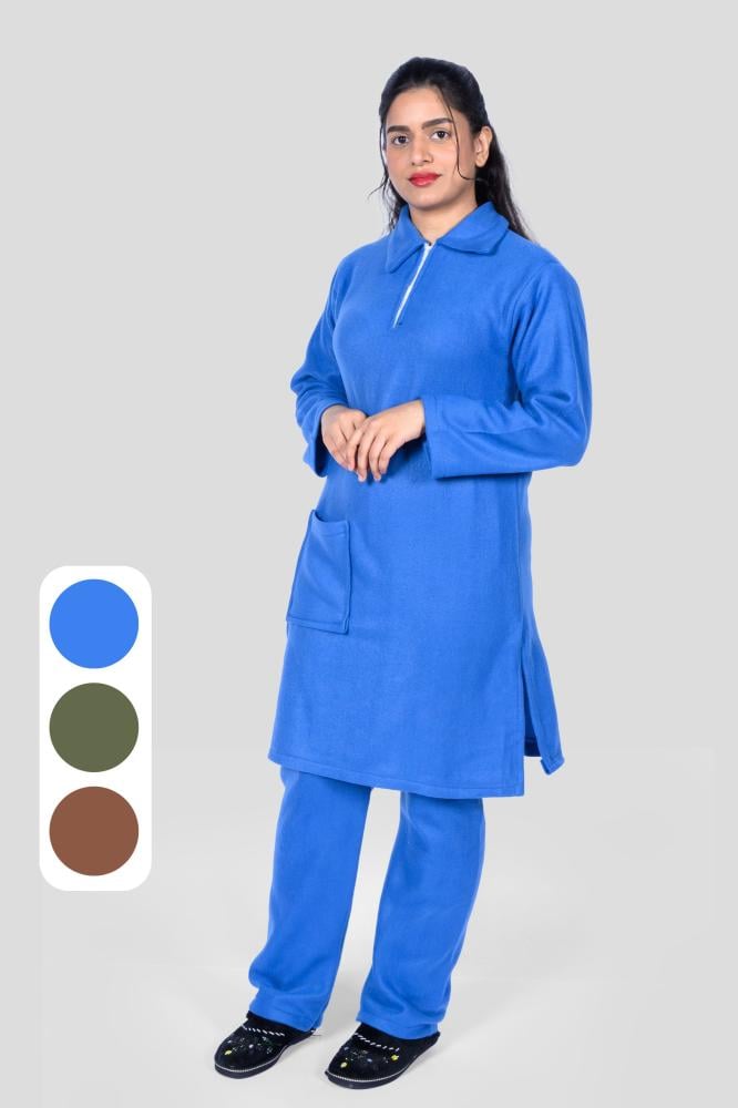 زي عاملات شتوي بطانية