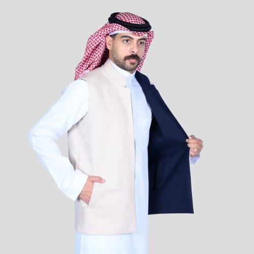 سديري رجالي دبل فيس كحلي سكري