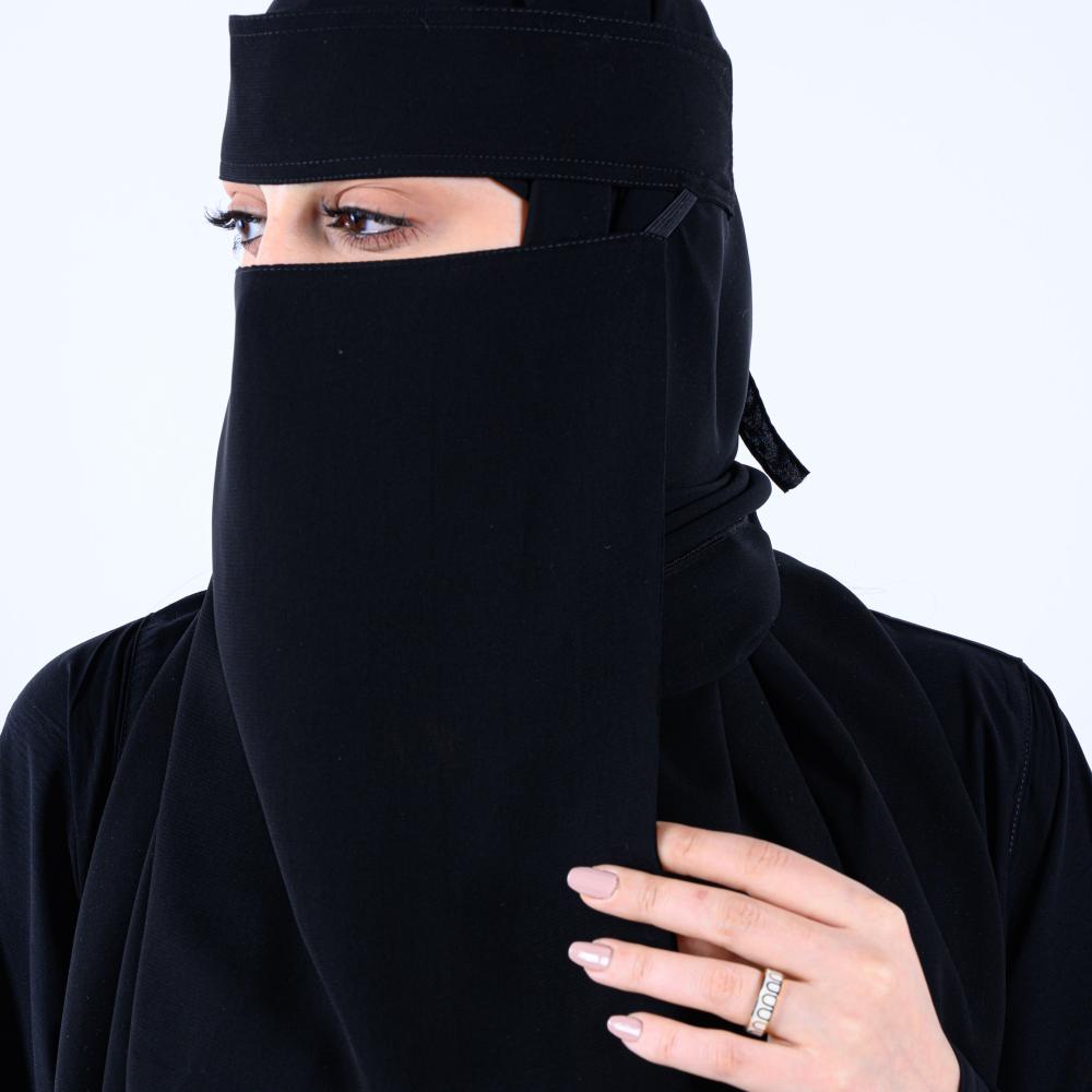نقاب طويل خط طويل