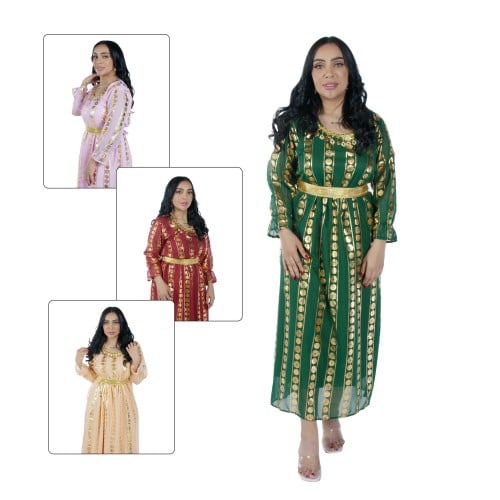 فستان كم طويل نسائي