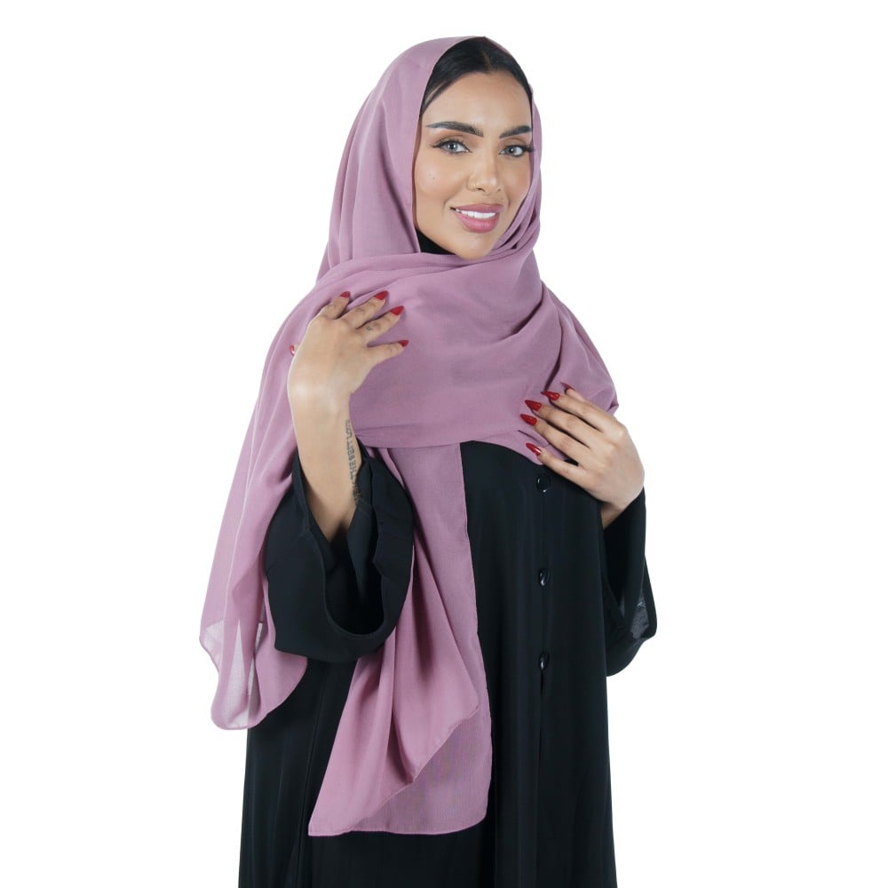 طرحة ملونة لون سادة