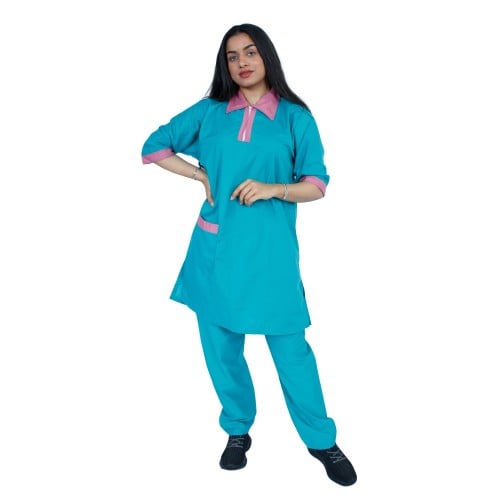 بدلة عاملة منزلية كويتي سادة