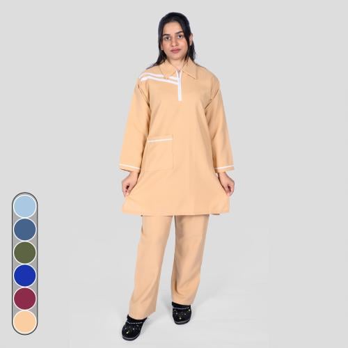 زي عاملات كشميري بسحاب