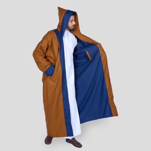 فروه رجالية دبل فيس كحلي جملي