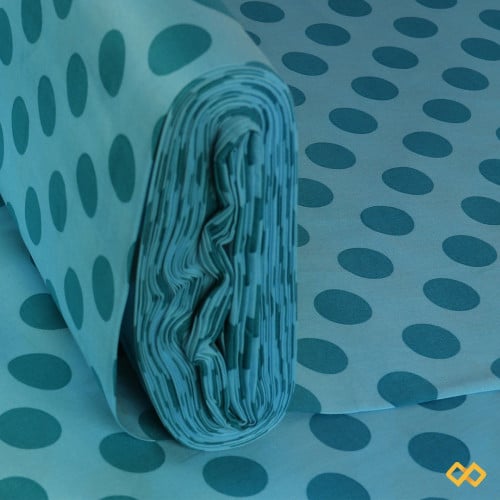 قماش قطن منقط