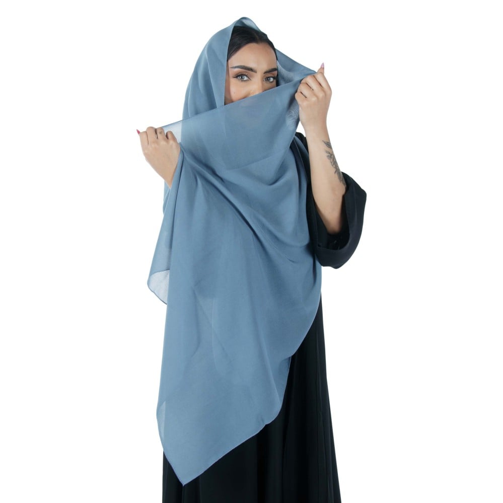 طرحة ملونة سادة