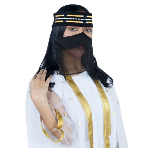 برقع نسائي يوم التأسيس