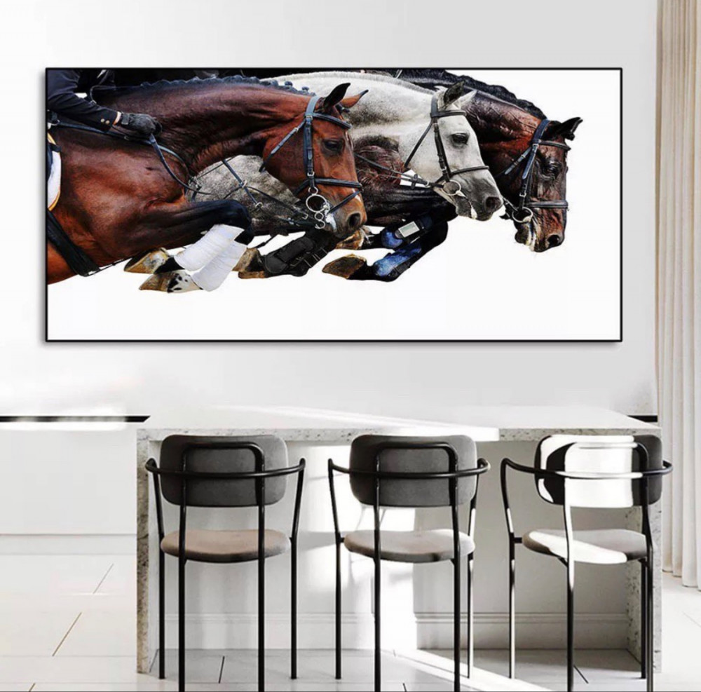 لوحة جدارية Horsesshop2018