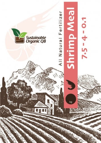 سماد وجبة الربيان 800 غرام - Shrimp Meal – Organic Soil Amendment