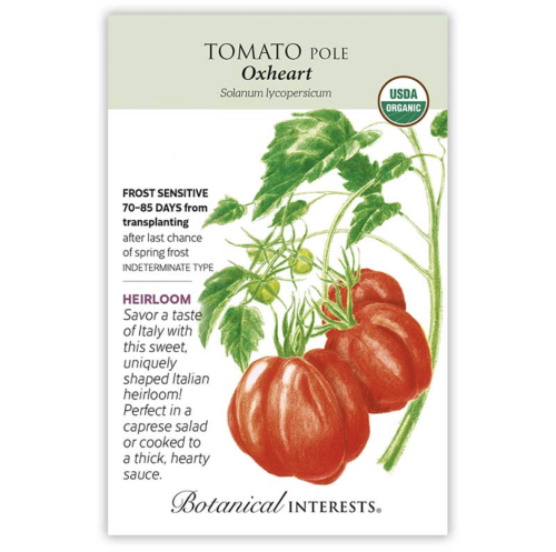 بذور طماطم أوكس هارت - Tomato Pole Oxheart Seeds