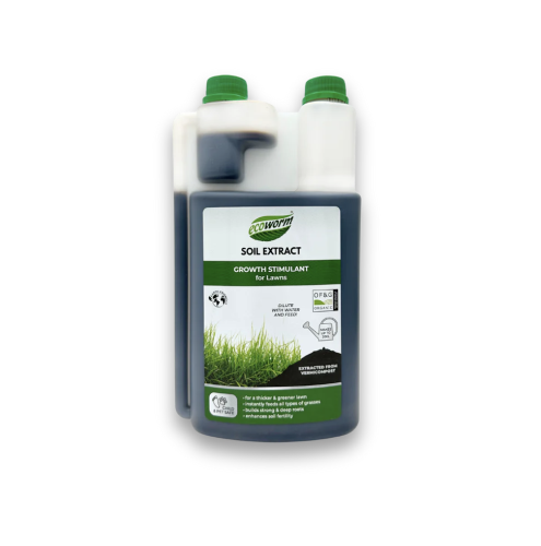 سماد دودة الأرض السائل للعشب - Ecoworm Soil Extract for Lawns 1L