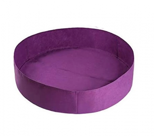 حوض قماشي بنفسجي