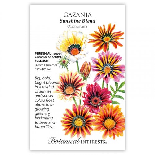 بذور جازانيا - Gazania Sunshine Blend Seeds