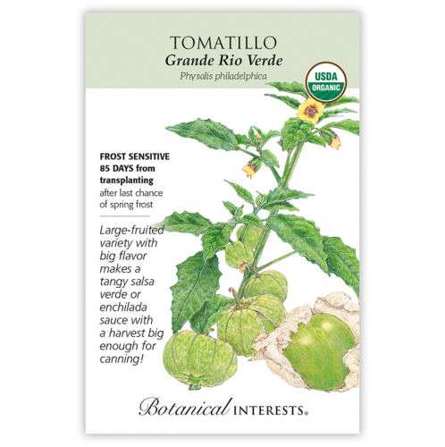 بذور توماتيلو - Grande Rio Verde Tomatillo Seeds