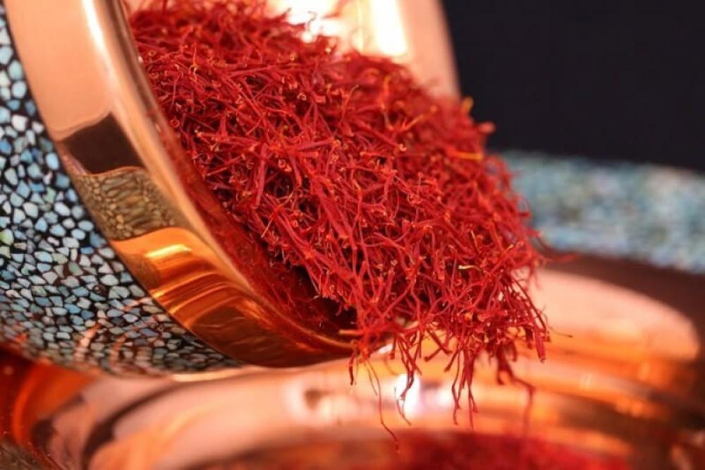 شكل الزعفران الاصلي