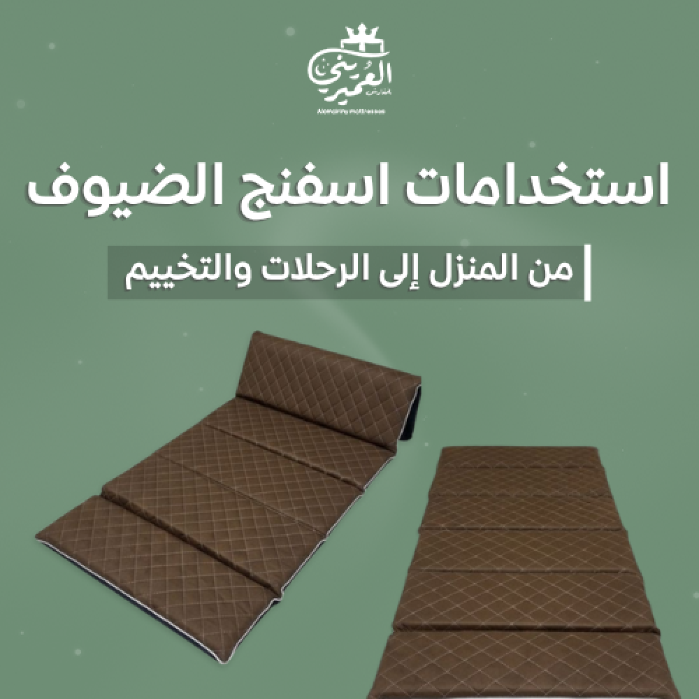 استخدامات اسفنج الضيوف من المنزل إلى الرحلات والتخييم