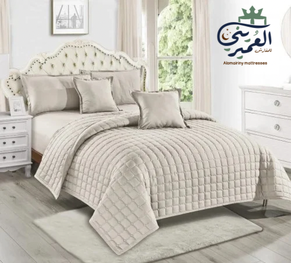 مفرش مضغوط 4 قطع نفر - سكري
