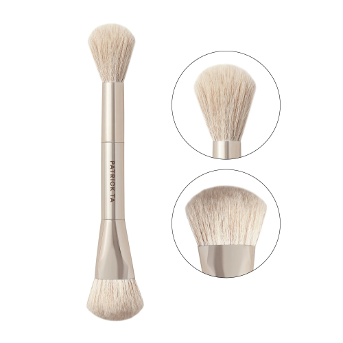 PATRICK TA Dual Ended Precision Blush Brush