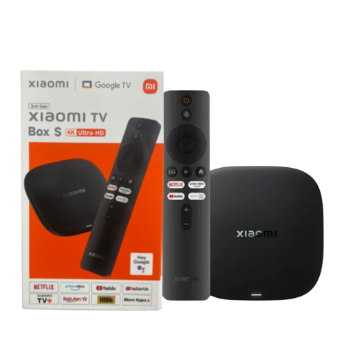 جهاز بث شاومي فائق الدقة الجيل الثالث الجديد Xiaomi MI TV Box S 4K Ultra-HD