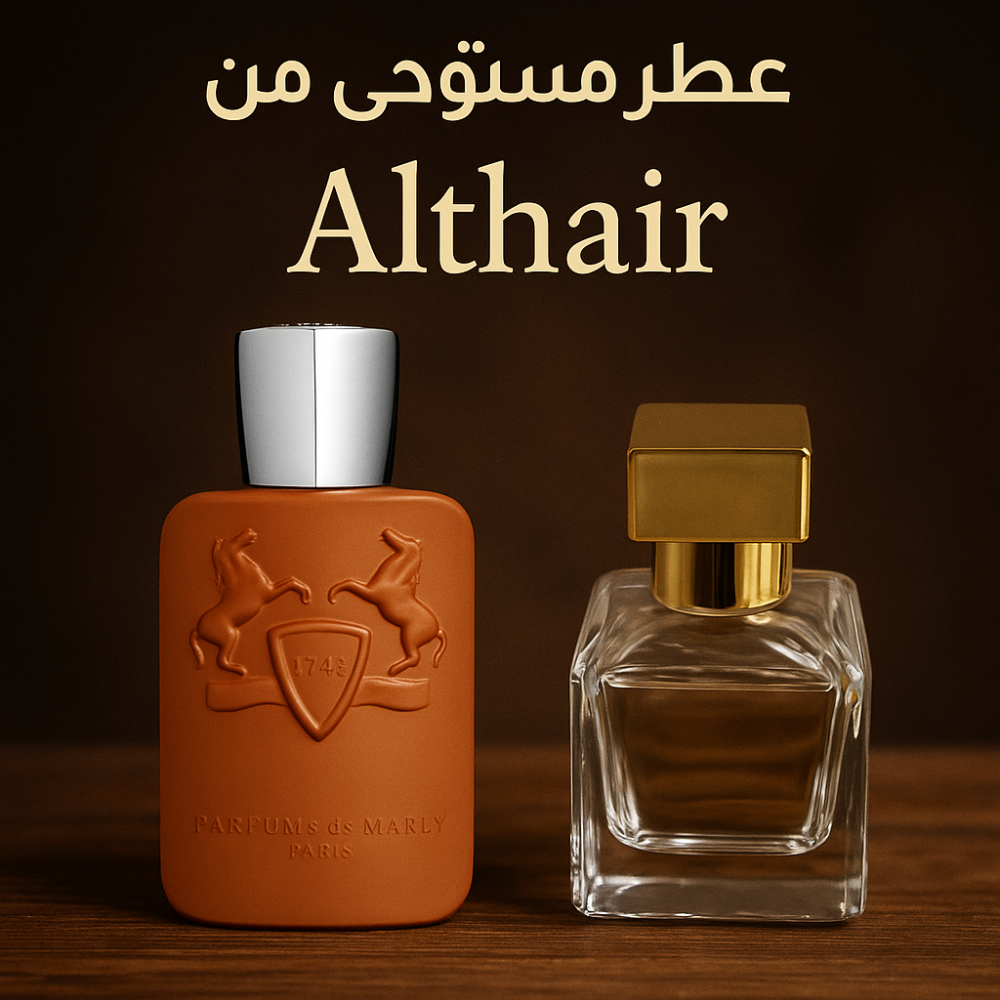 عطر مستوحى من "الثائر" Althair – رائحة الفخامة والتميز بين يديك