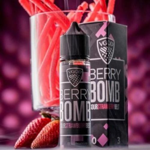 نكهة فيب قنبلة التوت VGOD Berry Bomb Sour Strawberry Belt