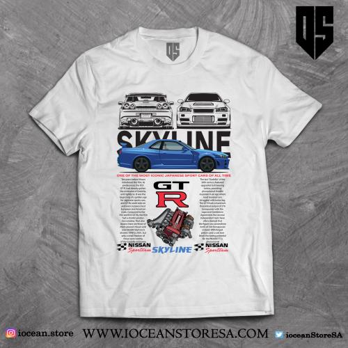 تيشيرت - Nissan Skyline GTR