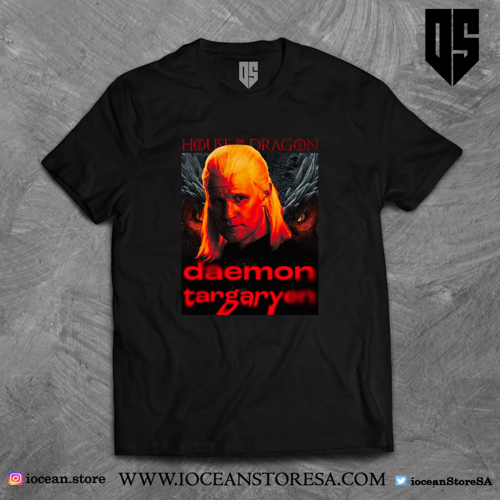 تيشيرت - game of thrones - قيم اوف ثرونز  - house of the dragon