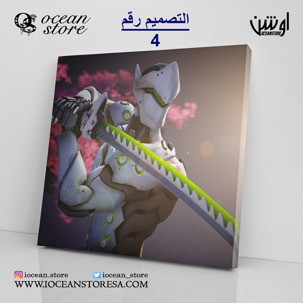 لوحة كانفس - Overwatch - اوفرواتش