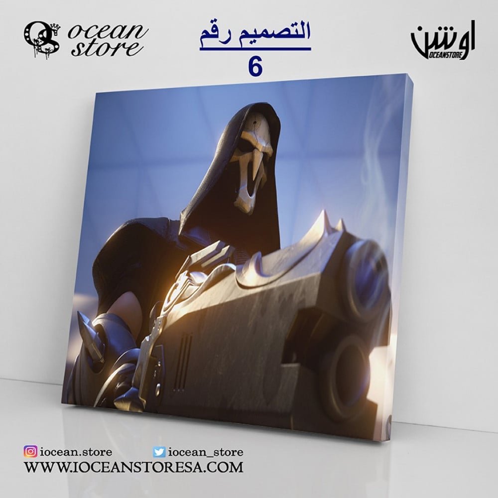 لوحة كانفس - Overwatch - اوفرواتش