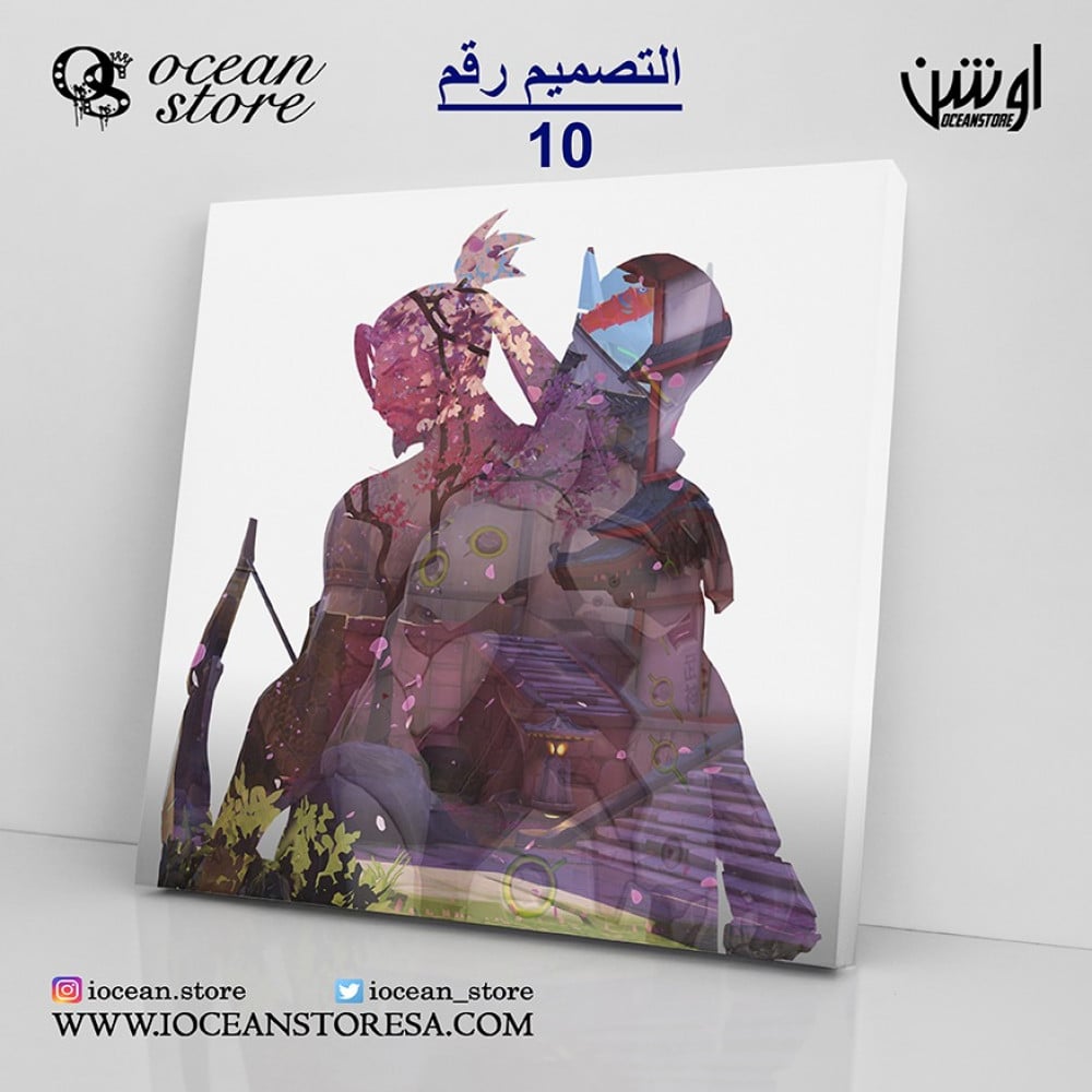 لوحة كانفس - Overwatch - اوفرواتش