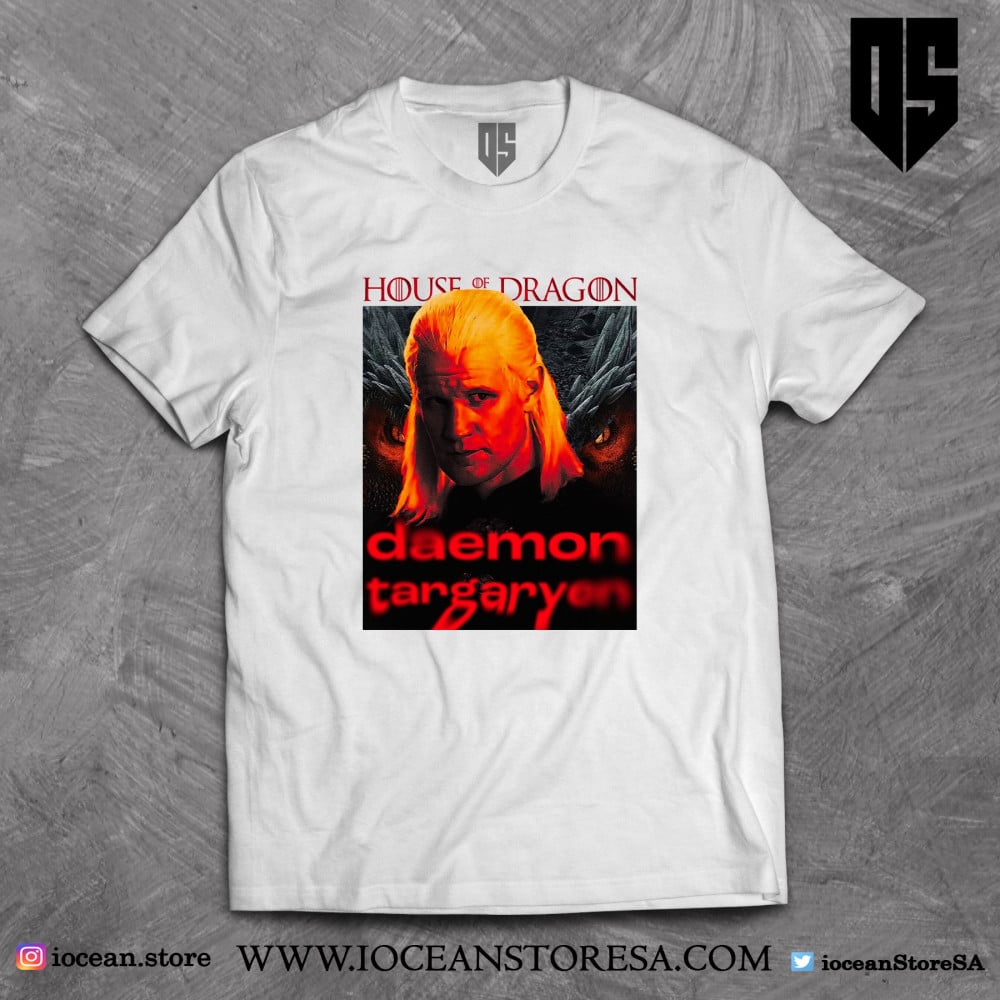 تيشيرت - game of thrones - قيم اوف ثرونز - صراع العروش - house of the dragon