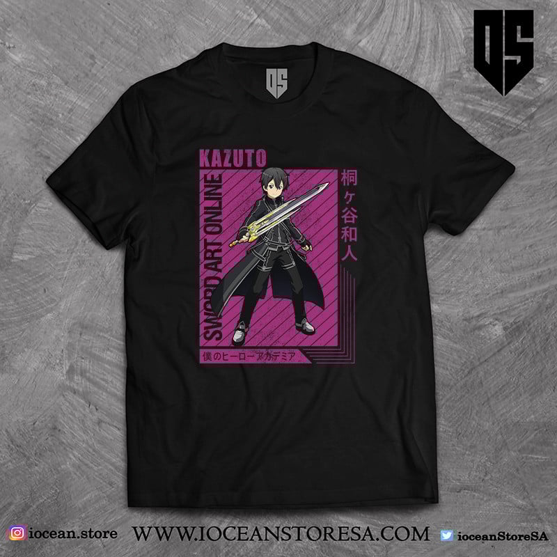 تيشيرت sword art online