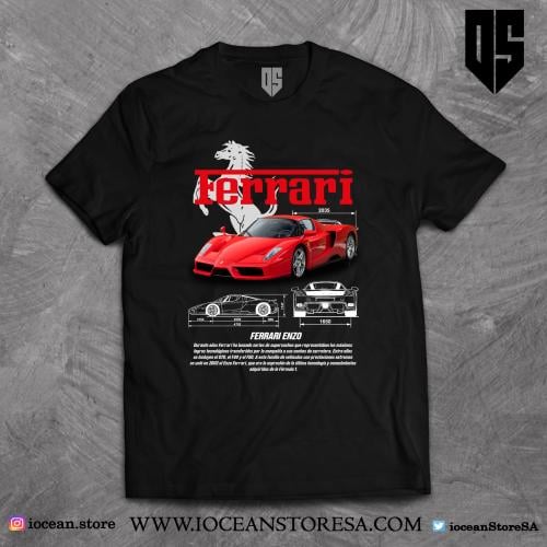 تيشيرت - Ferrari
