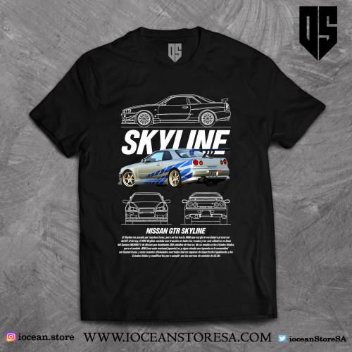 تيشيرت - Nissan Skyline GTR