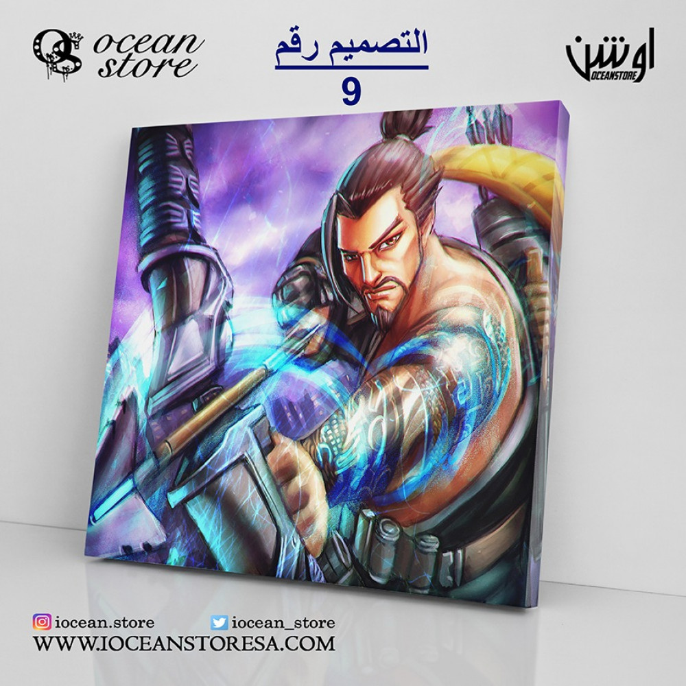 لوحة كانفس - Overwatch - اوفرواتش