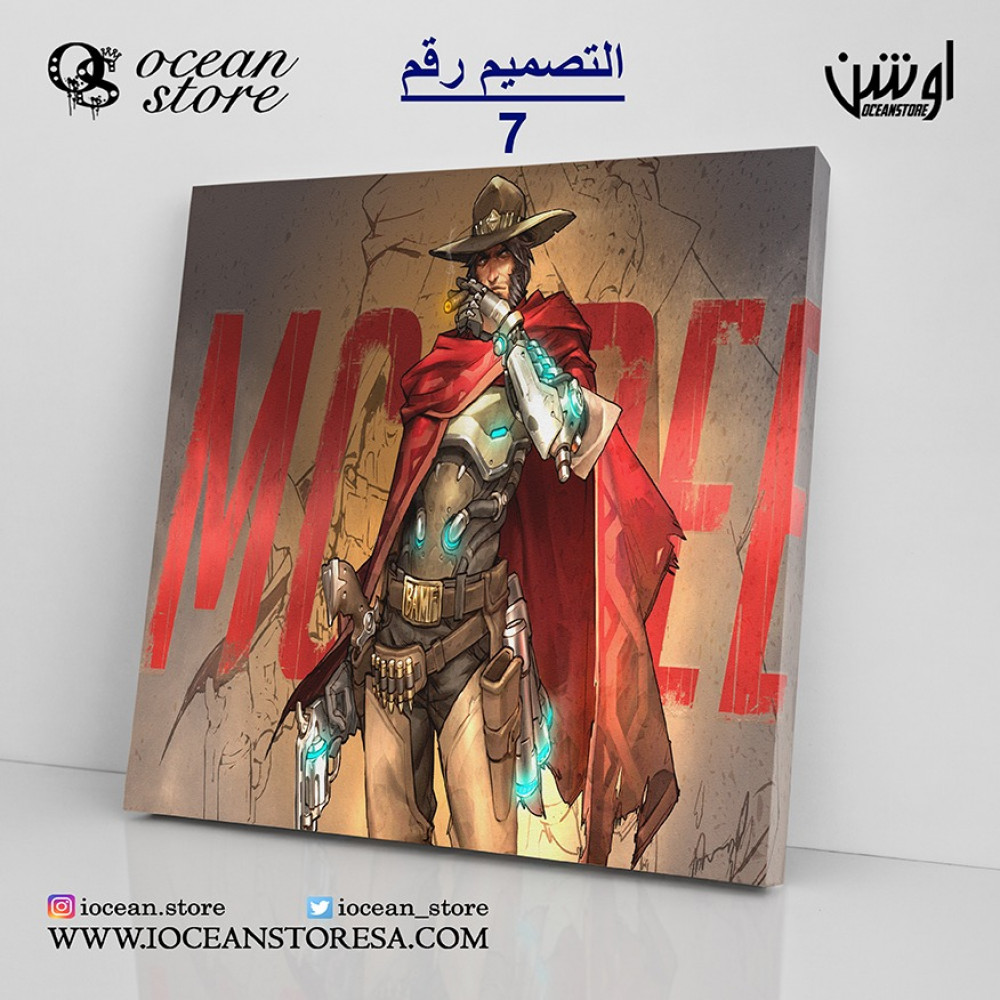 لوحة كانفس - Overwatch - اوفرواتش