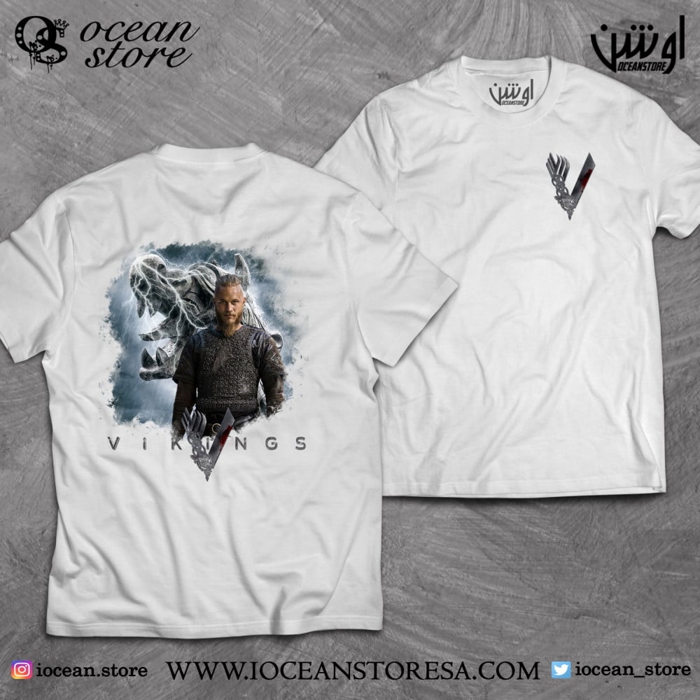تيشيرت - Vikings - فايكنقز - راغنار لوثبروك