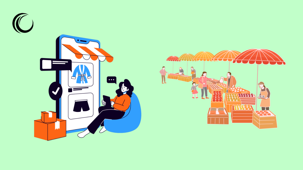 التجارة الحديثة .. من السوق إلى الشاشة.