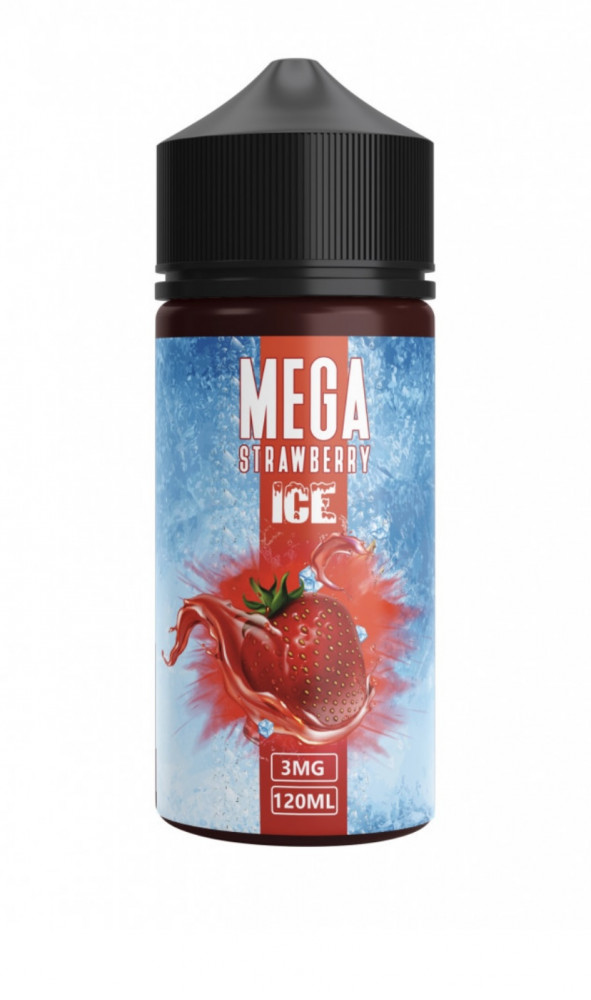 نكهة ميجا فراولة ايس 120 مل - Mega Strawberry ice 120 ml