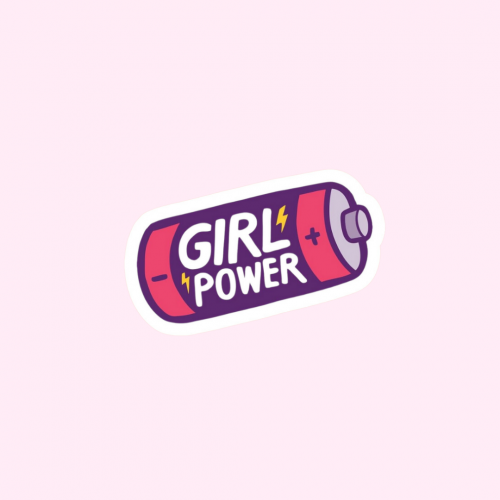 ستيكر girl power