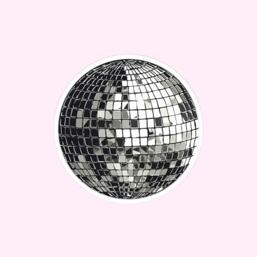 ستيكر disco ball