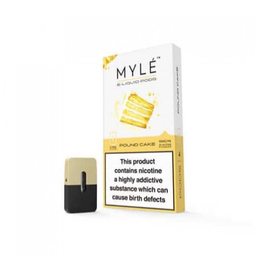 بودات مايلي بنكهة باوند كيك MYLE PODS POUND CAKE