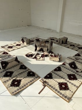 بكج كامل( طقم عزبه كبير ٥ حافظات شنطة كاسات مع ٤ م...