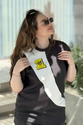 تيشرت الإتحاد أسود &أبيض