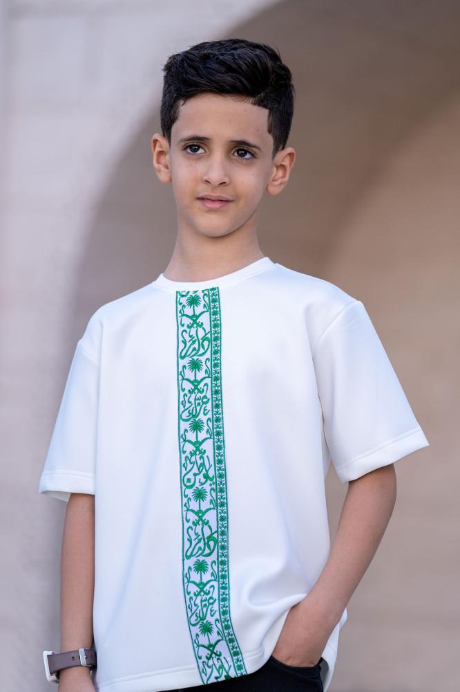 تيشرت اليوم الوطني ولادي KSA88